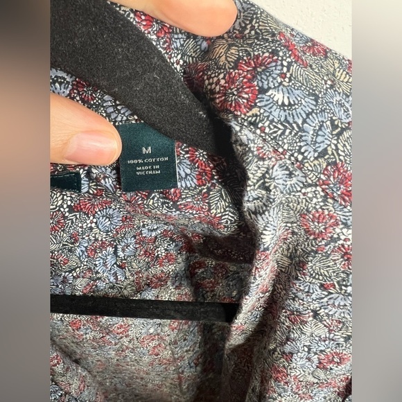 Perry Ellis Multicolor Casual Button Down Shirt - Picture 4 of 4